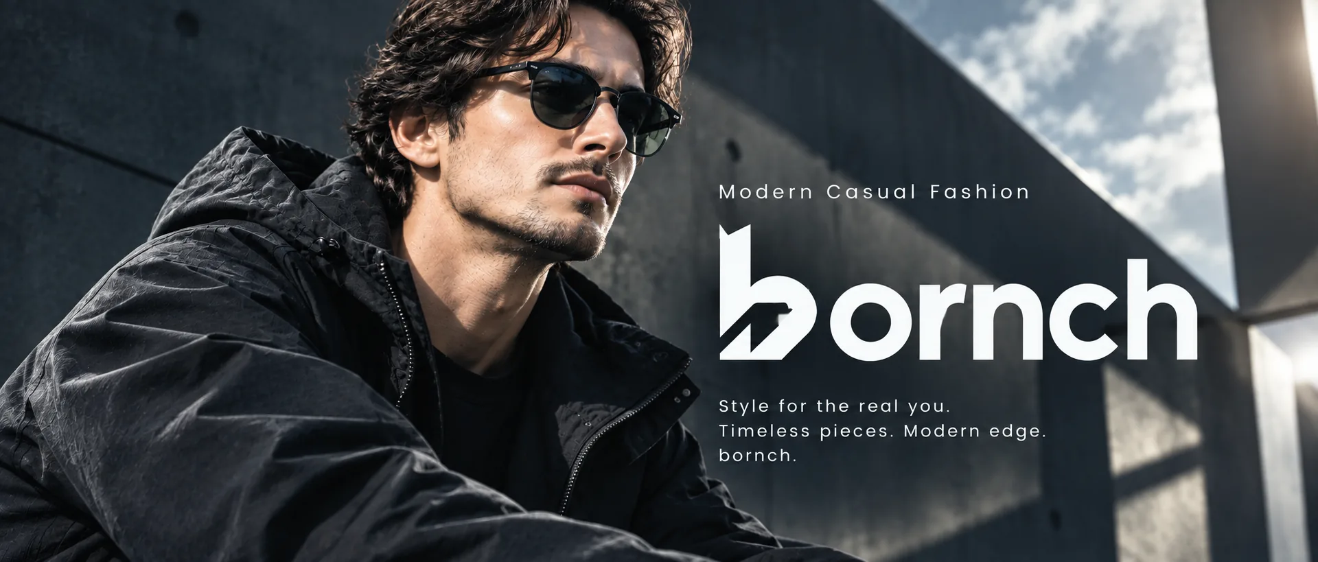 bornch — Modern Casual Fashion。Style for the real you. Timeless pieces. Modern edge.