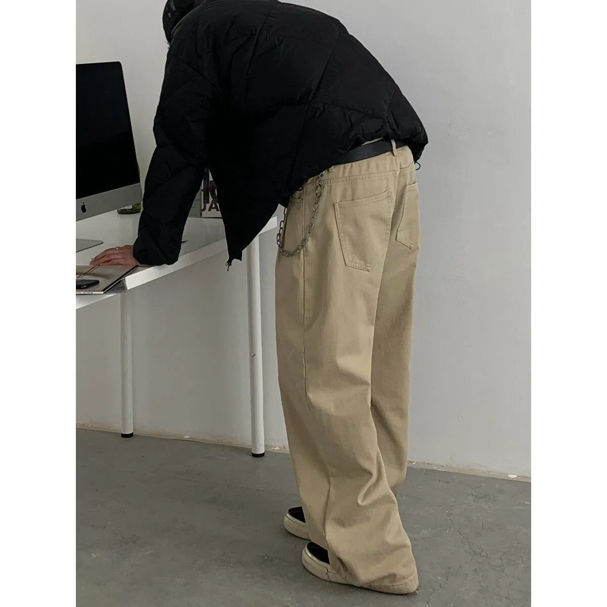 レトロ ワイドカーゴパンツ
